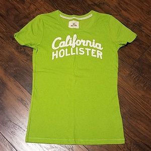 Lime Green Hollister Shirt
